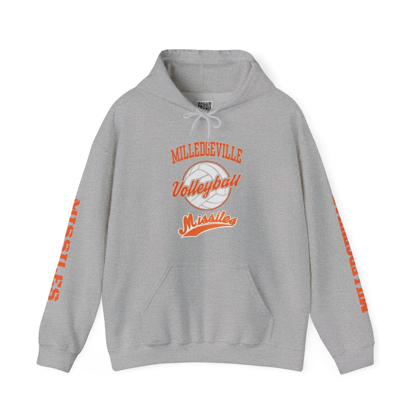 Missiles Volleyball 04 Unisex Heavy Blend™ Hooded Sweatshirt