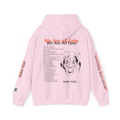 Dollar Kidd - We Are All Fake Unisex Heavy Blend™ Hooded Sweatshirt