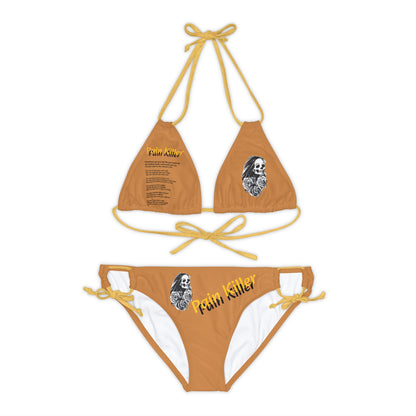 Dollar Kidd - Pain Killer Strappy Bikini Set (AOP)