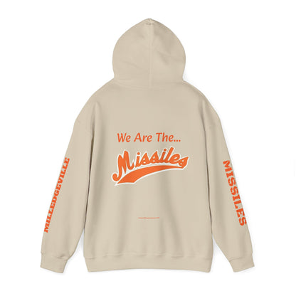 Missiles Shuffle Unisex Heavy Blend™ Hooded Sweatshirt