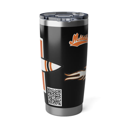 The Missiles Big M Black Vagabond 20oz Tumbler