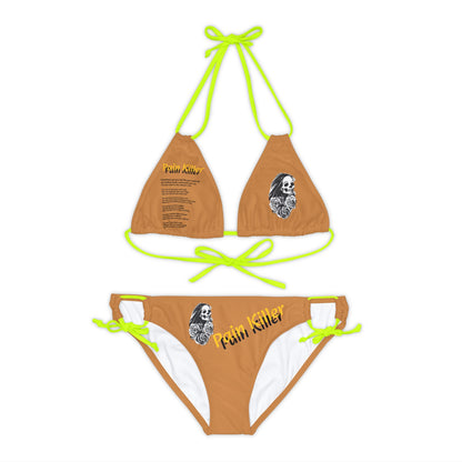 Dollar Kidd - Pain Killer Strappy Bikini Set (AOP)