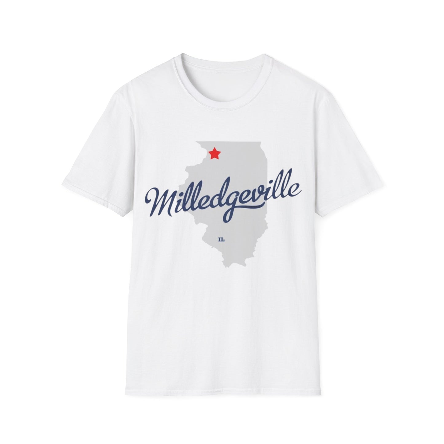 Milledgeville Illinois - Unisex Softstyle T-Shirt