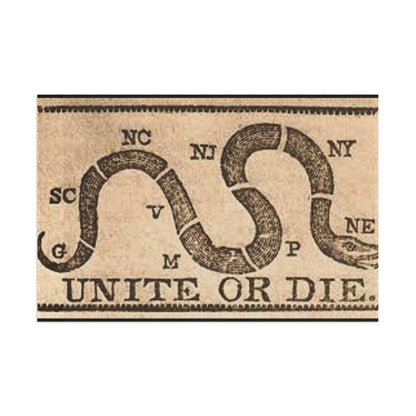 We The People Flag - Unite or Die