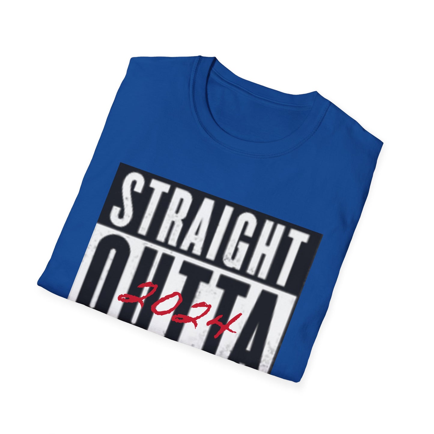 Straight Outta PLAWA 2024 Unisex Softstyle T-Shirt