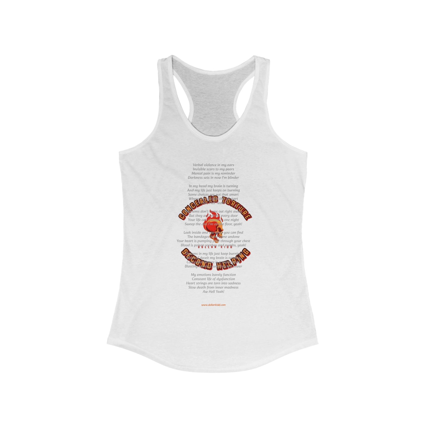 DK - SH - Concealed Torture Women's Ideal Racerback Tank