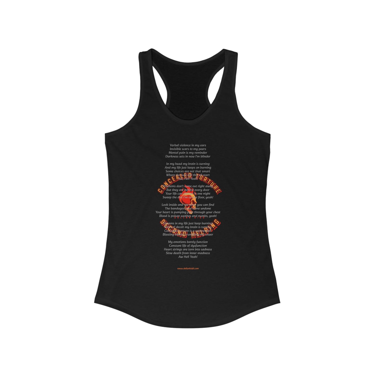 DK - SH - Concealed Torture Women's Ideal Racerback Tank