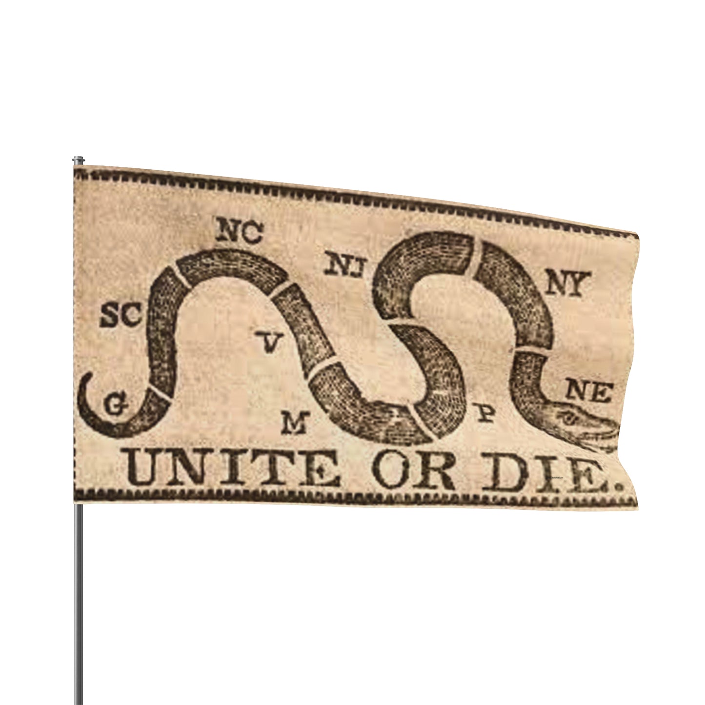 We The People Flag - Unite or Die