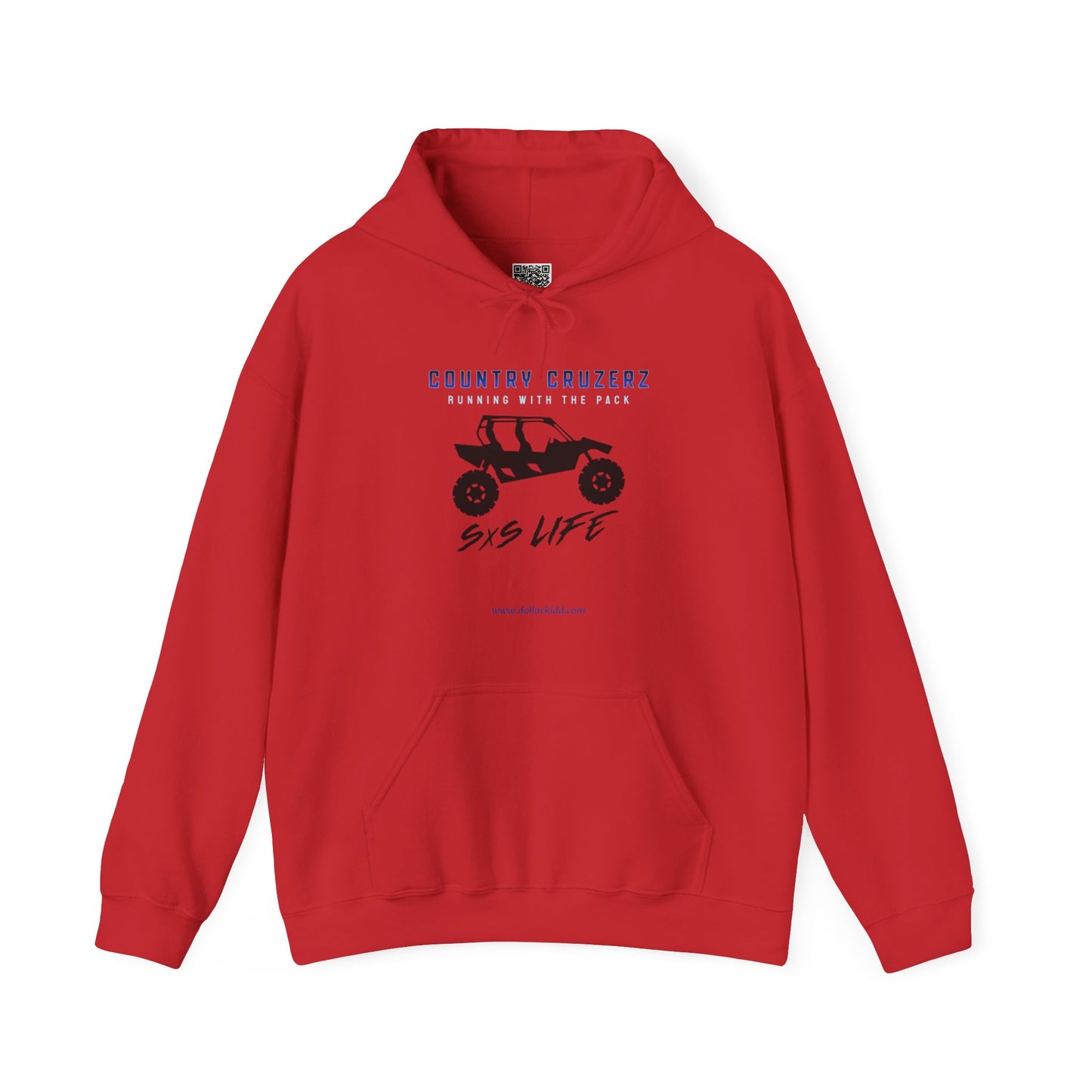 Country Cruzerz - Running With The Pack Unisex Heavy Blend™ Hooded Sweatshirt