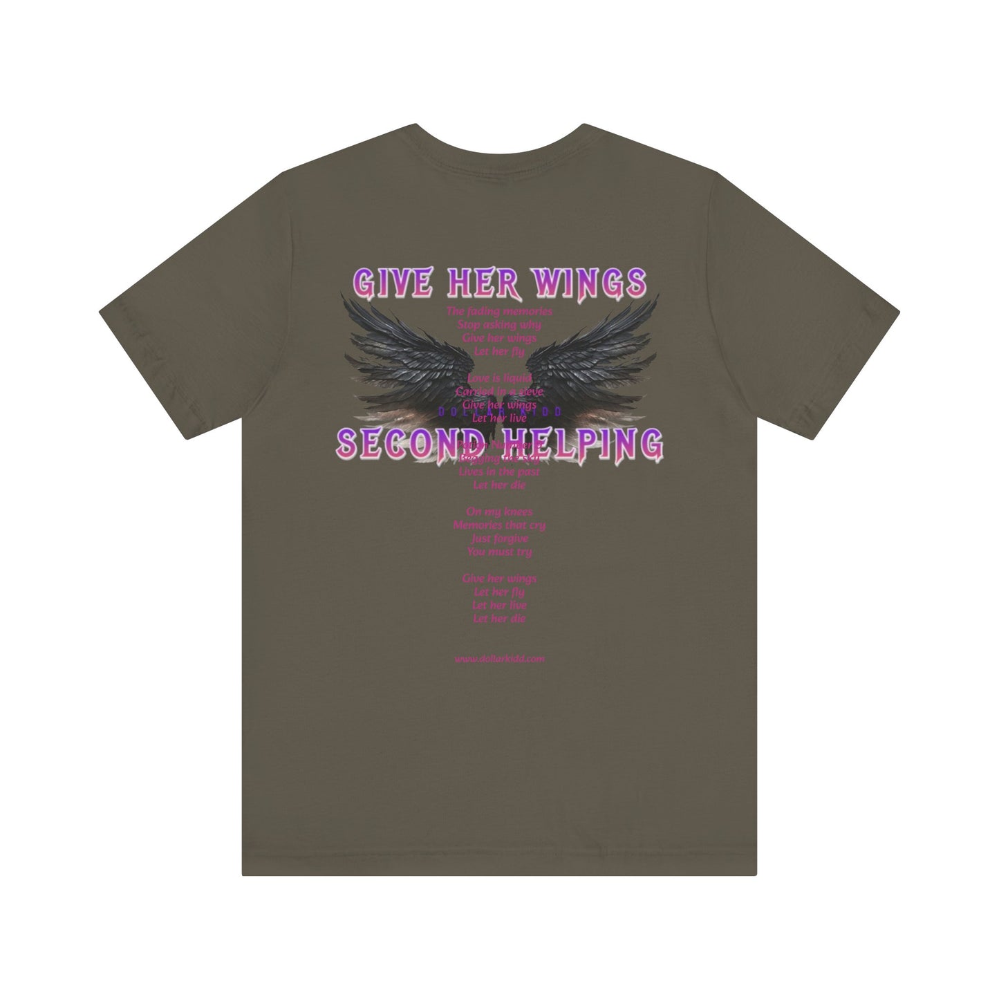 DK - SH - Give Her Wings Unisex Jersey Short Sleeve Tee