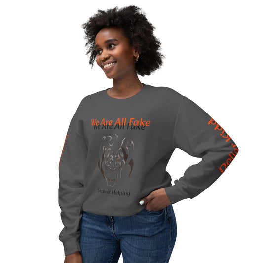 Dollar Kidd - We Are All Fake - Unisex Lightweight Crewneck Sweatshirt