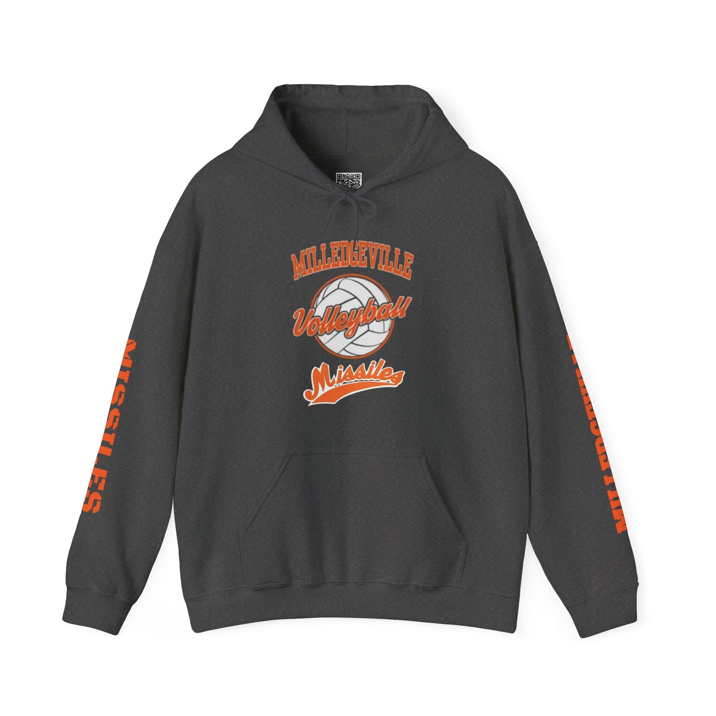 Missiles Volleyball 04 Unisex Heavy Blend™ Hooded Sweatshirt