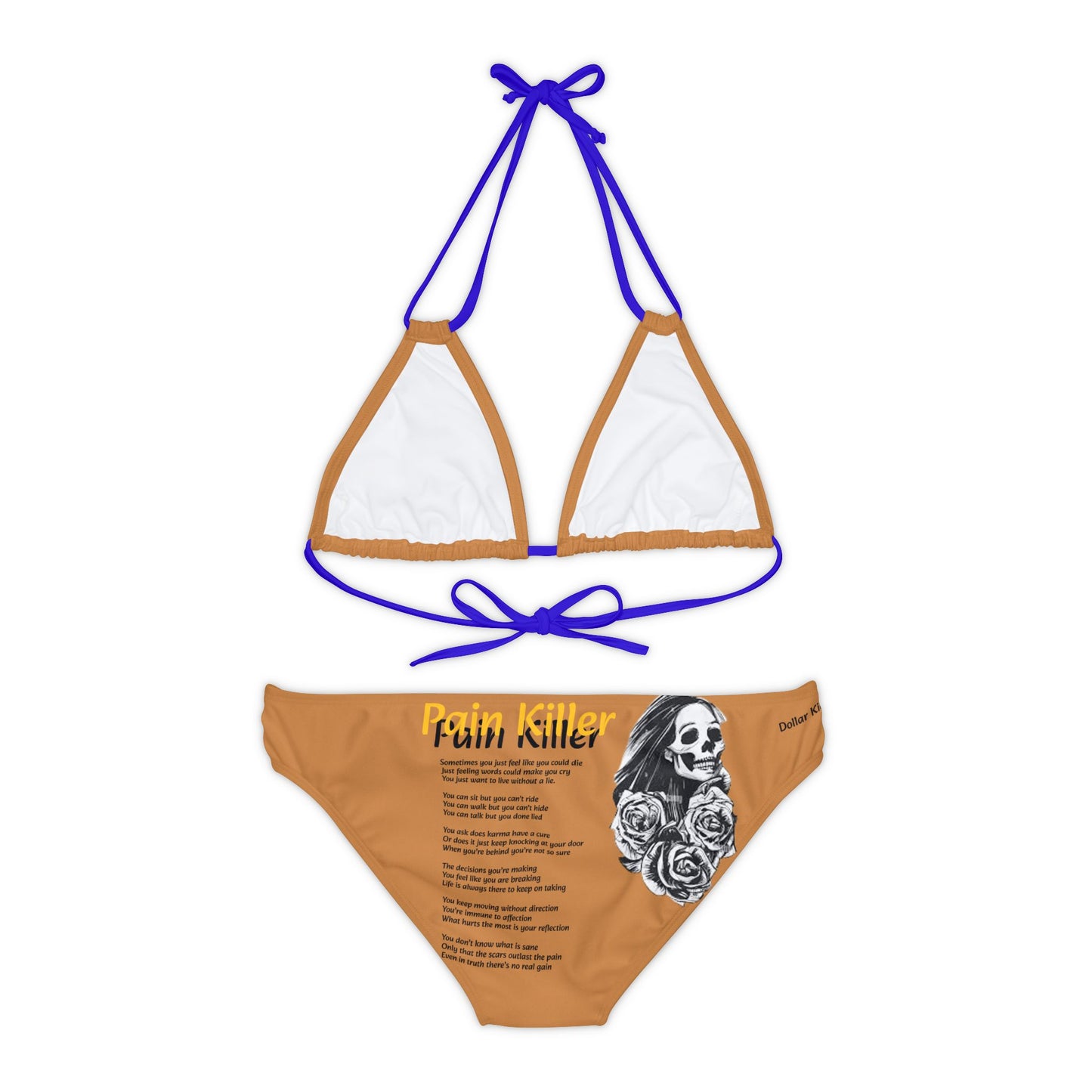 Dollar Kidd - Pain Killer Strappy Bikini Set (AOP)