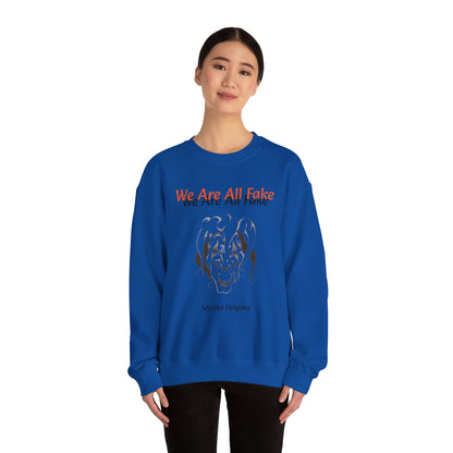 Dollar Kidd - We Are All Fake - Unisex Heavy Blend™ Crewneck Sweatshirt