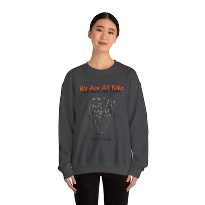 Dollar Kidd - We Are All Fake - Unisex Heavy Blend™ Crewneck Sweatshirt