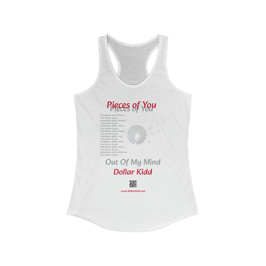 Dollar Kidd - Pieces Of You Women's Ideal Racerback Tank