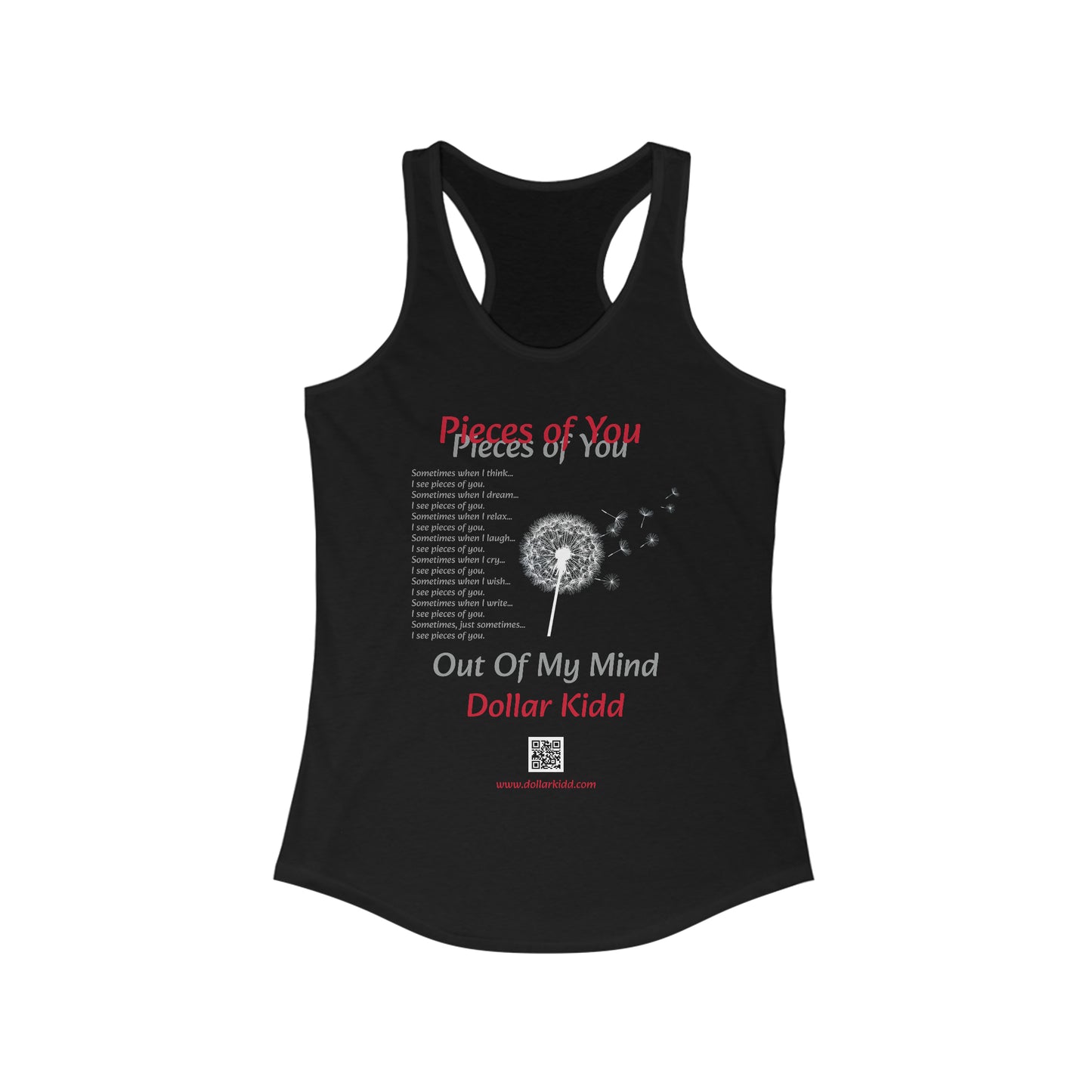 Dollar Kidd - Pieces Of You Women's Ideal Racerback Tank