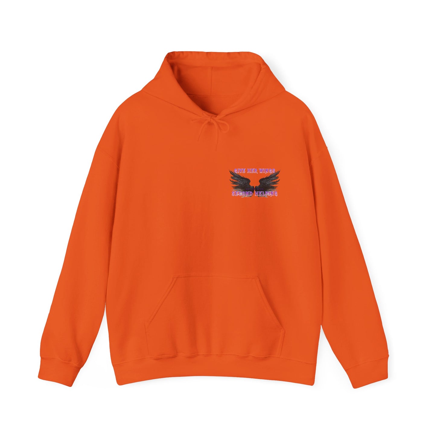 DK - SH - Give Her Wings Unisex Heavy Blend™ Hooded Sweatshirt