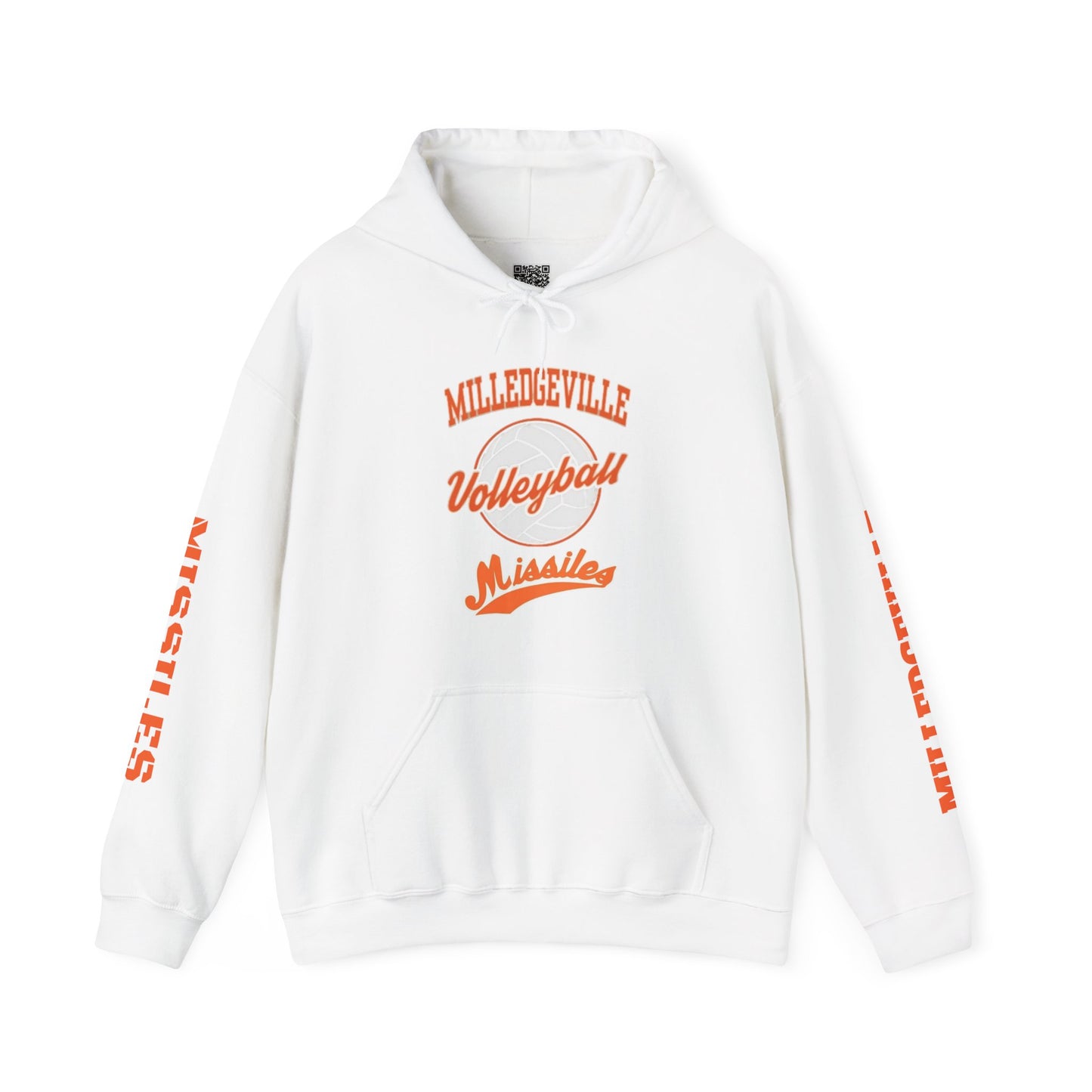 Missiles Volleyball 04 Unisex Heavy Blend™ Hooded Sweatshirt