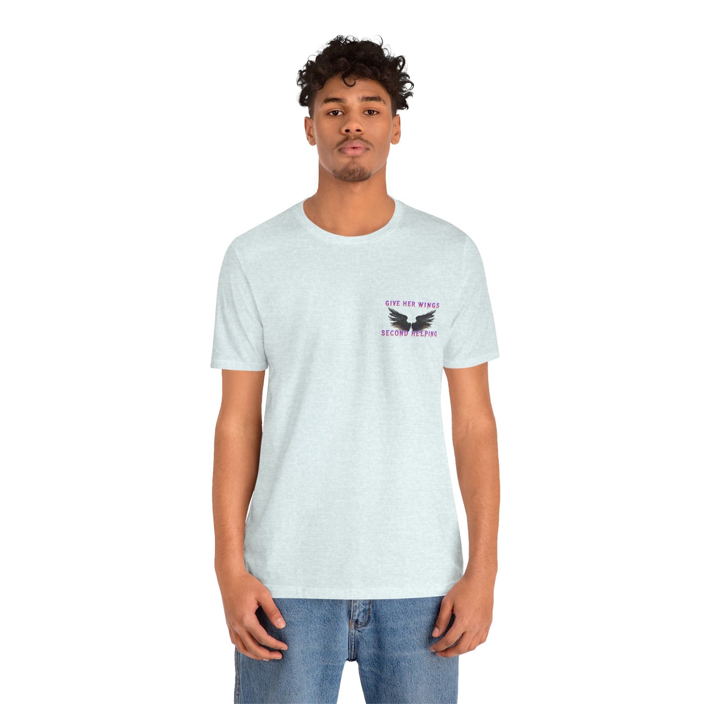 DK - SH - Give Her Wings Unisex Jersey Short Sleeve Tee