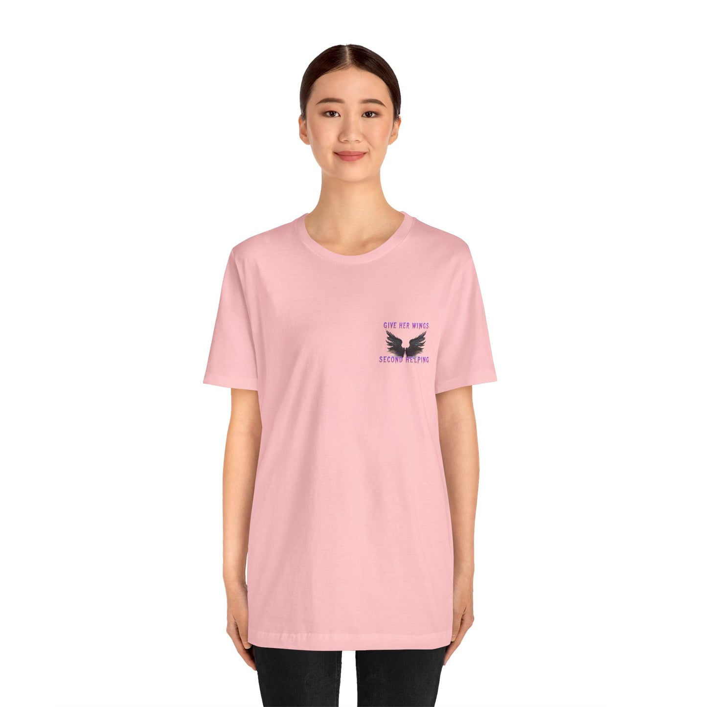 DK - SH - Give Her Wings Unisex Jersey Short Sleeve Tee