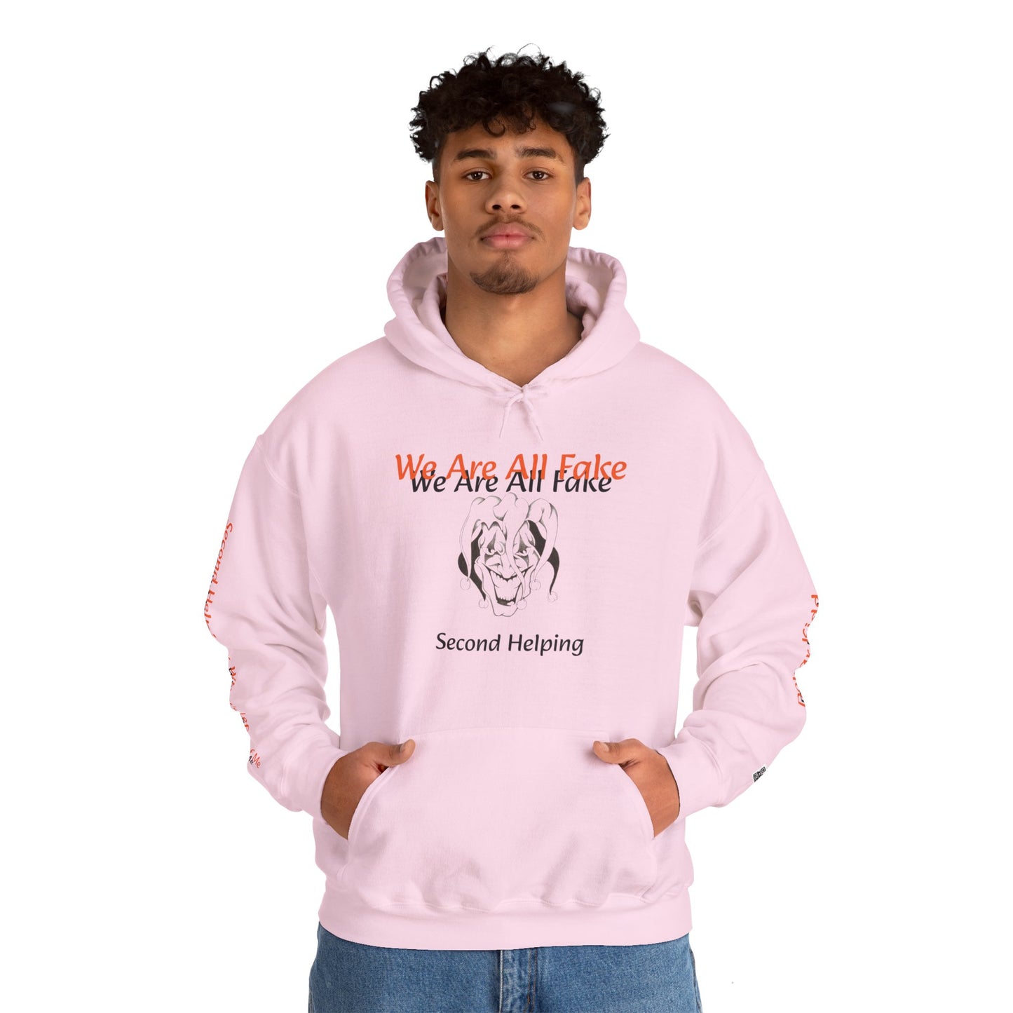 Dollar Kidd - We Are All Fake Unisex Heavy Blend™ Hooded Sweatshirt