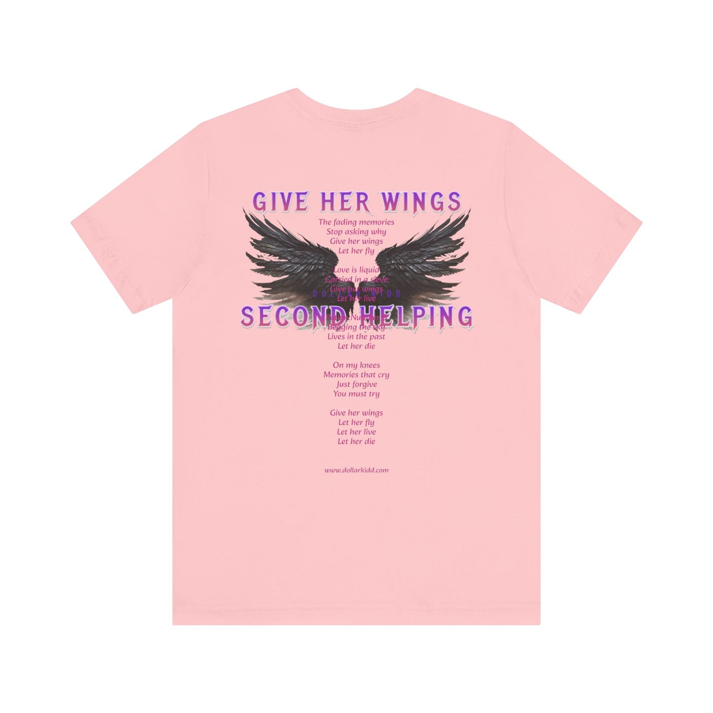 DK - SH - Give Her Wings Unisex Jersey Short Sleeve Tee