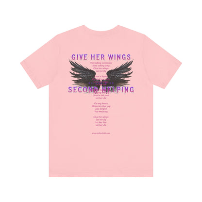 DK - SH - Give Her Wings Unisex Jersey Short Sleeve Tee