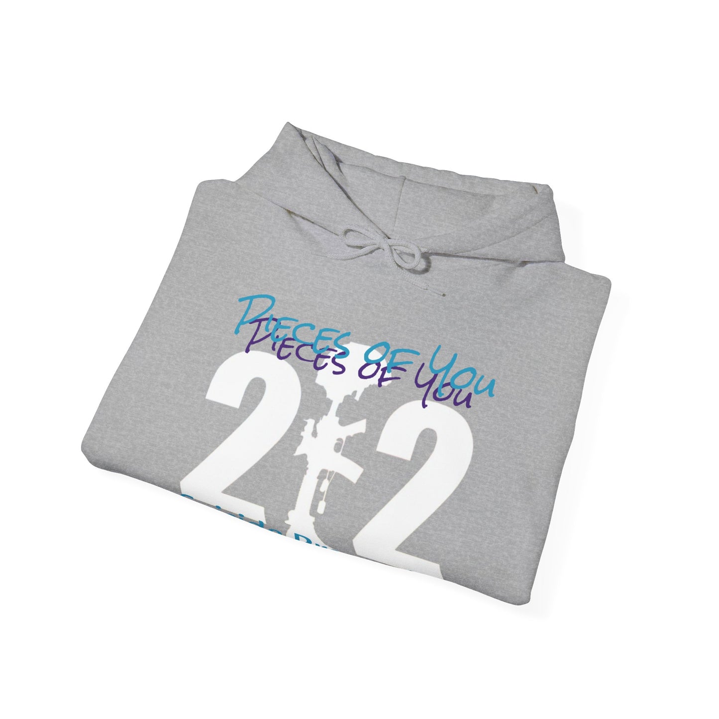 Awareness - Suicide Prevention - 22 Veteran's A Day Unisex Heavy Blend™ Hooded Sweatshirt