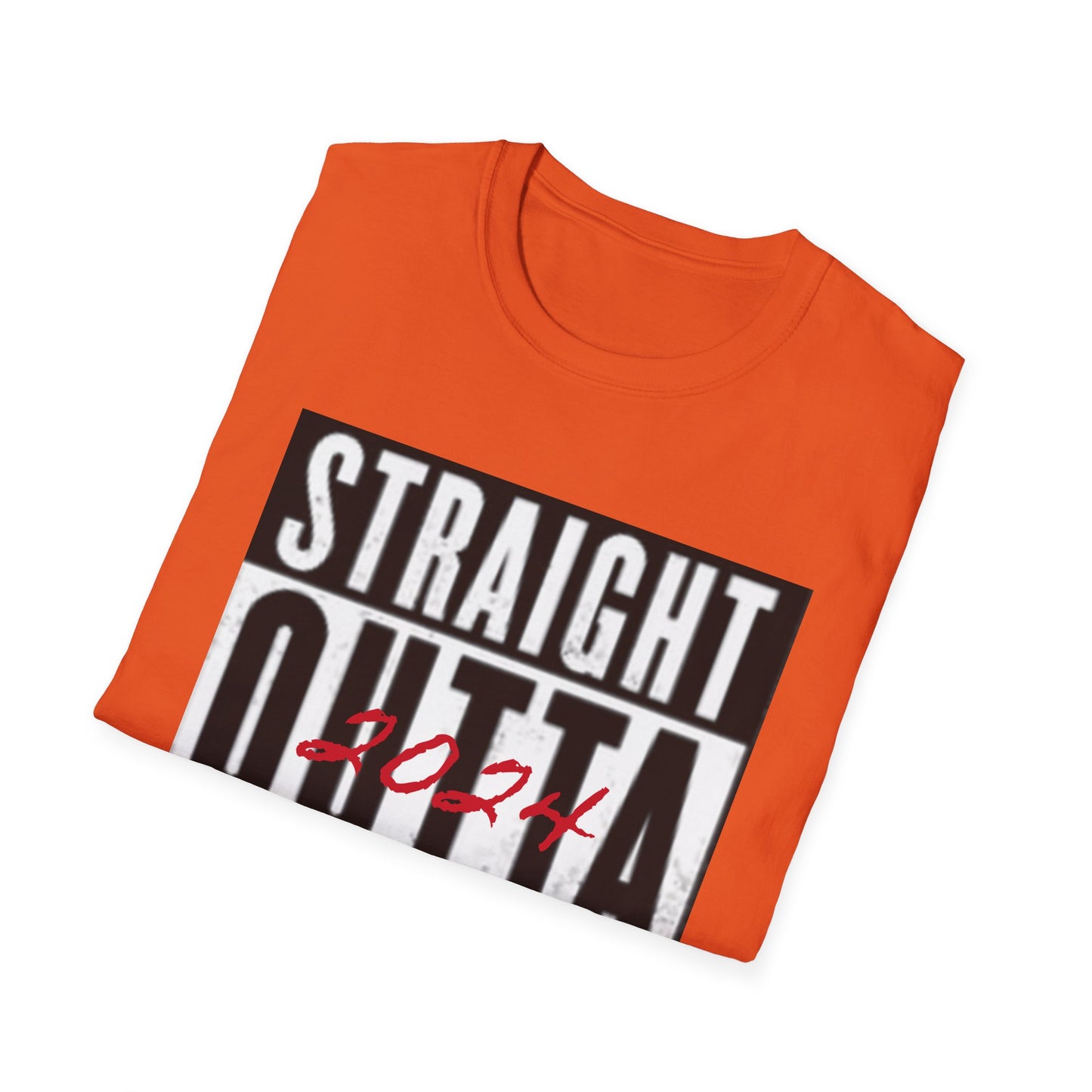 Straight Outta PLAWA 2024 Unisex Softstyle T-Shirt