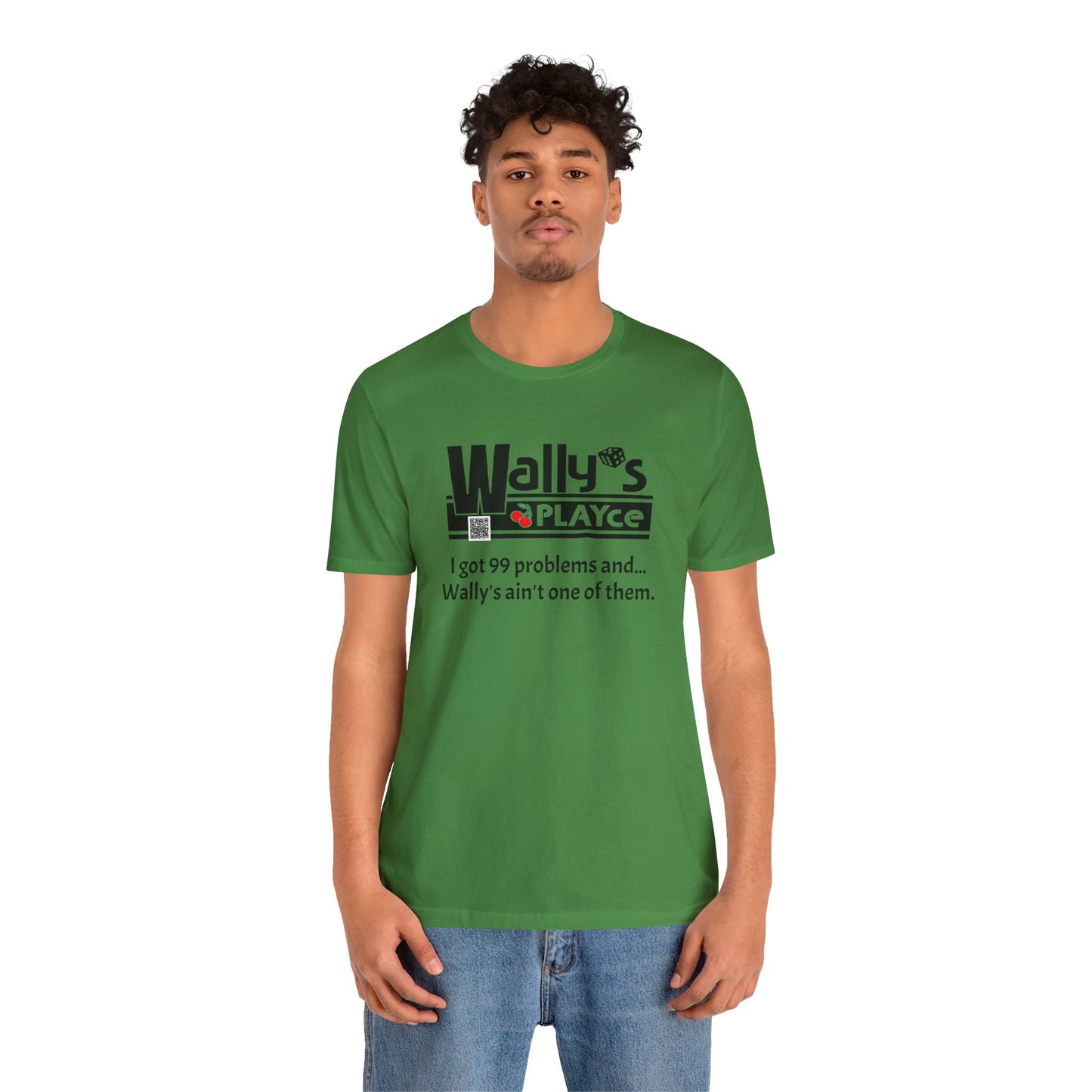 Wally's PLAYce 99 Problems  Unisex Jersey Short Sleeve Tee