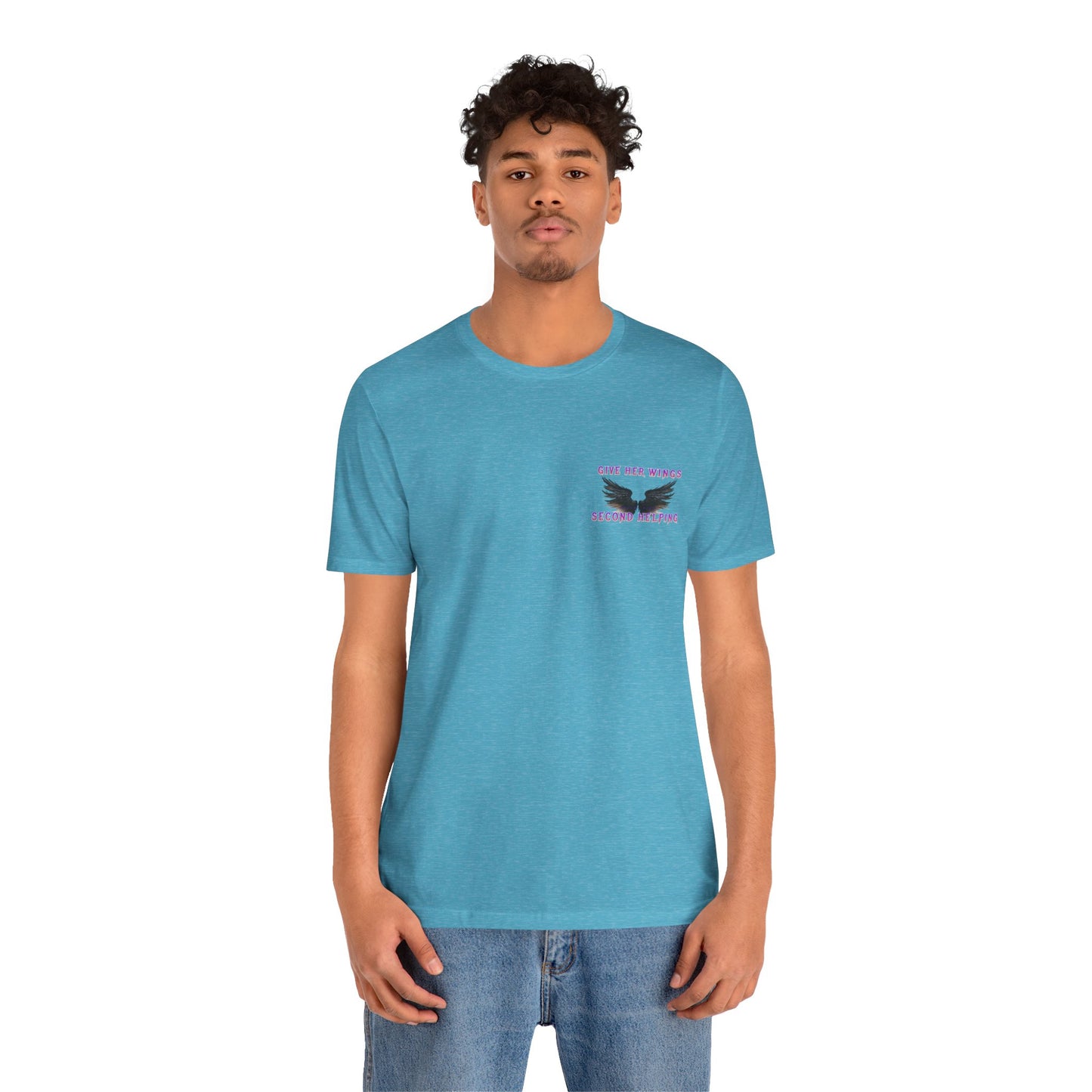 DK - SH - Give Her Wings Unisex Jersey Short Sleeve Tee