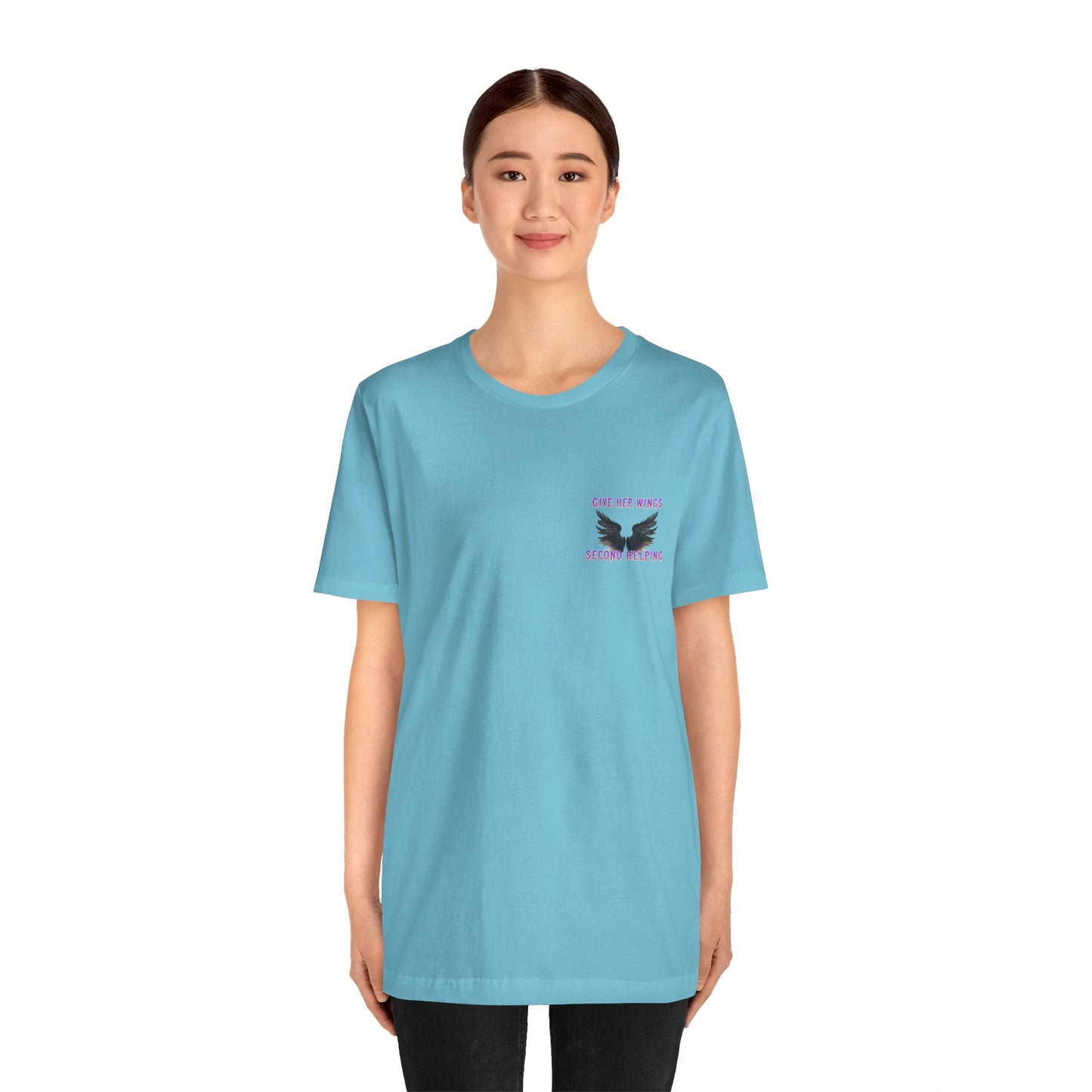 DK - SH - Give Her Wings Unisex Jersey Short Sleeve Tee