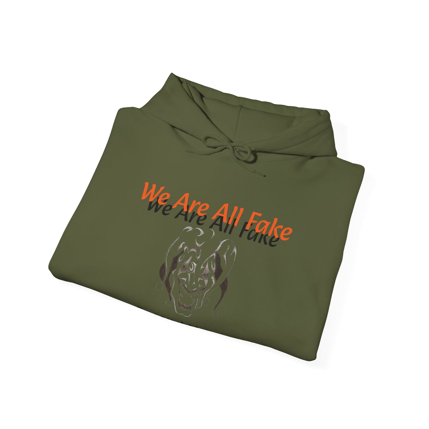 Dollar Kidd - We Are All Fake Unisex Heavy Blend™ Hooded Sweatshirt