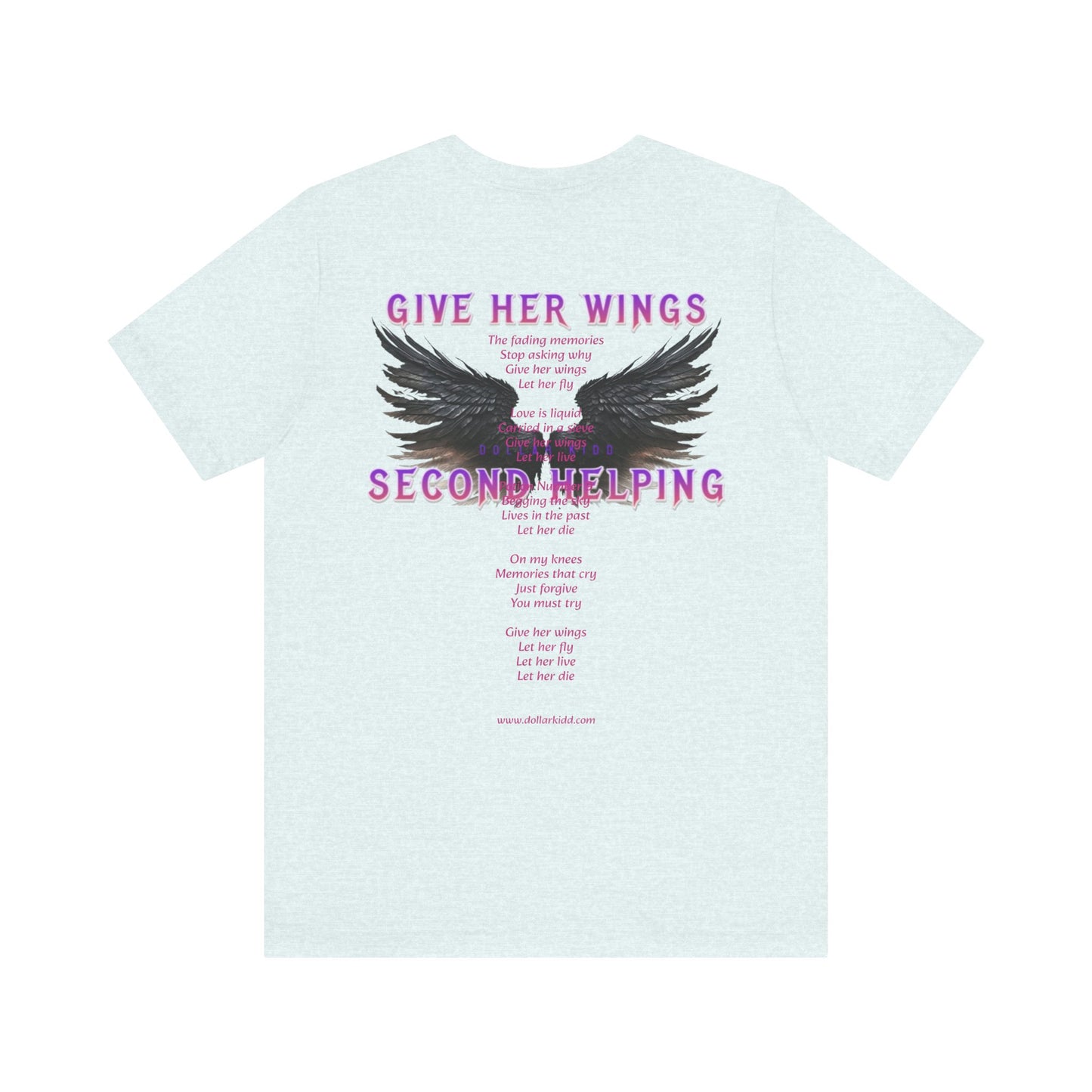 DK - SH - Give Her Wings Unisex Jersey Short Sleeve Tee