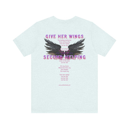 DK - SH - Give Her Wings Unisex Jersey Short Sleeve Tee