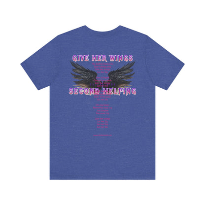 DK - SH - Give Her Wings Unisex Jersey Short Sleeve Tee