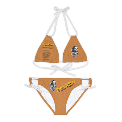 Dollar Kidd - Pain Killer Strappy Bikini Set (AOP)