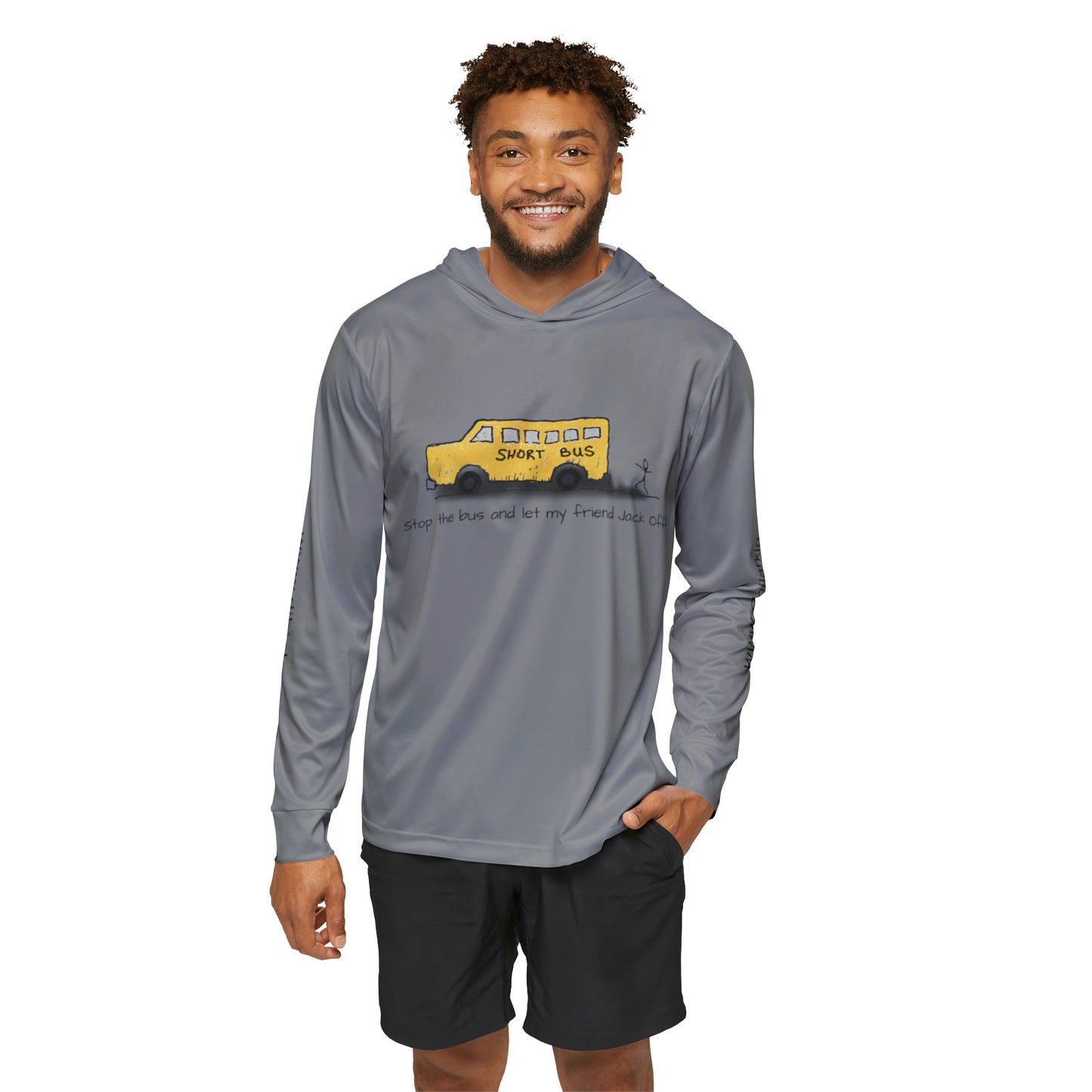 Dibick - Stop the bus! Men's Sports Warmup Hoodie (AOP)