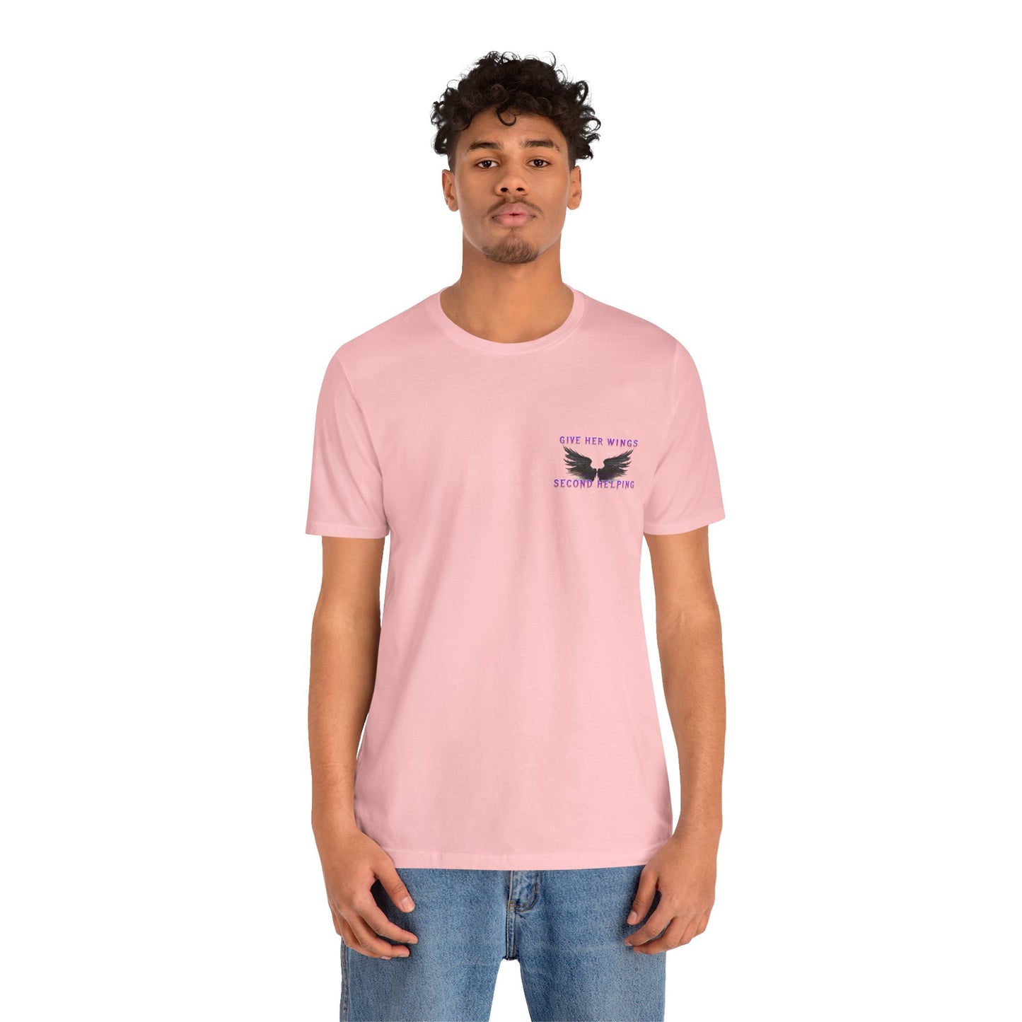 DK - SH - Give Her Wings Unisex Jersey Short Sleeve Tee