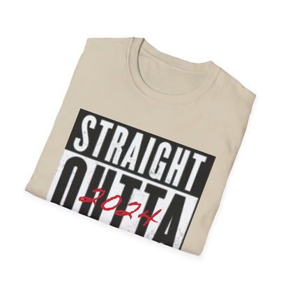 Straight Outta PLAWA 2024 Unisex Softstyle T-Shirt