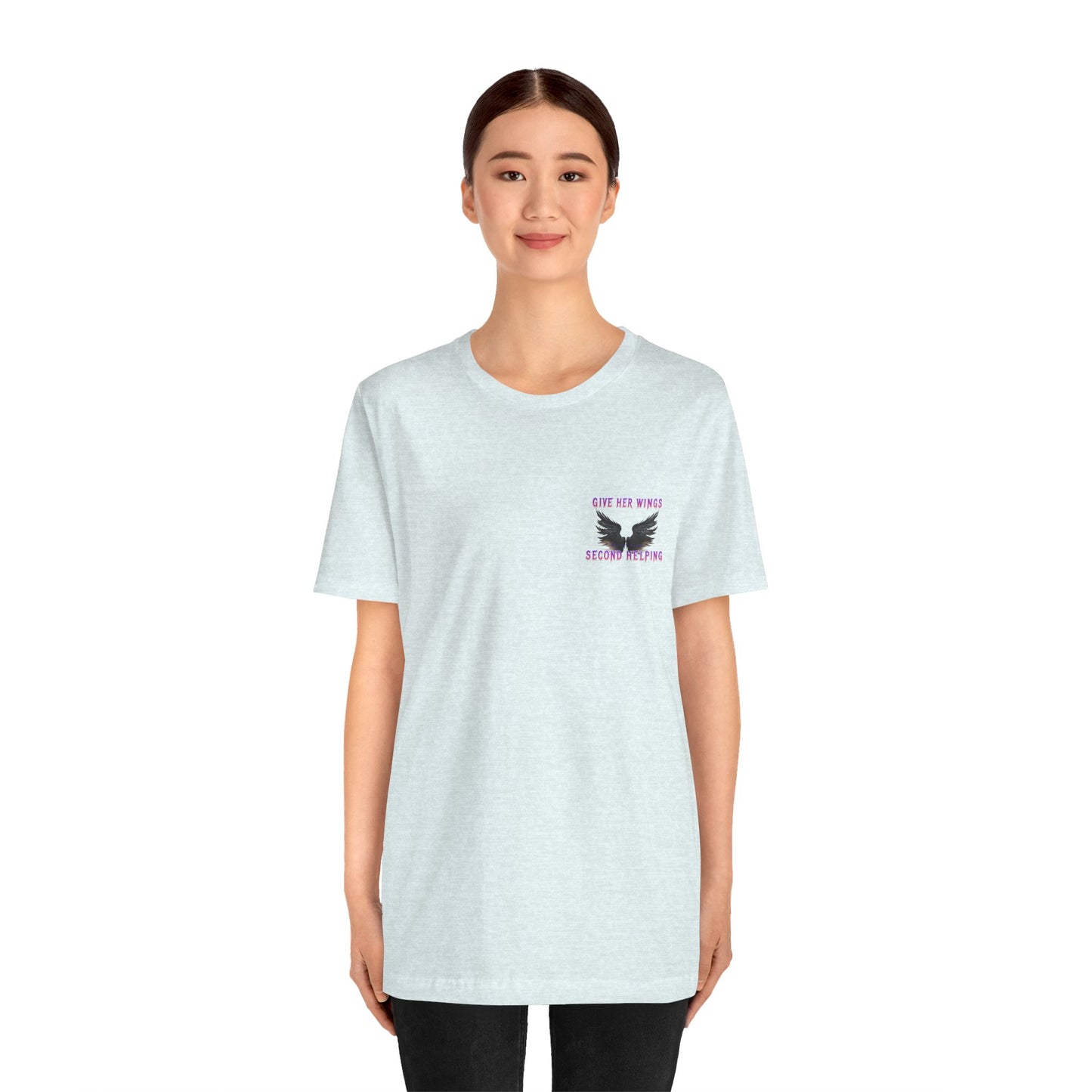 DK - SH - Give Her Wings Unisex Jersey Short Sleeve Tee