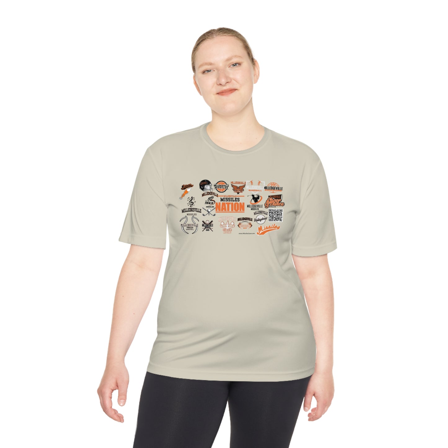 Missiles Nation 01 Unisex Moisture Wicking Tee