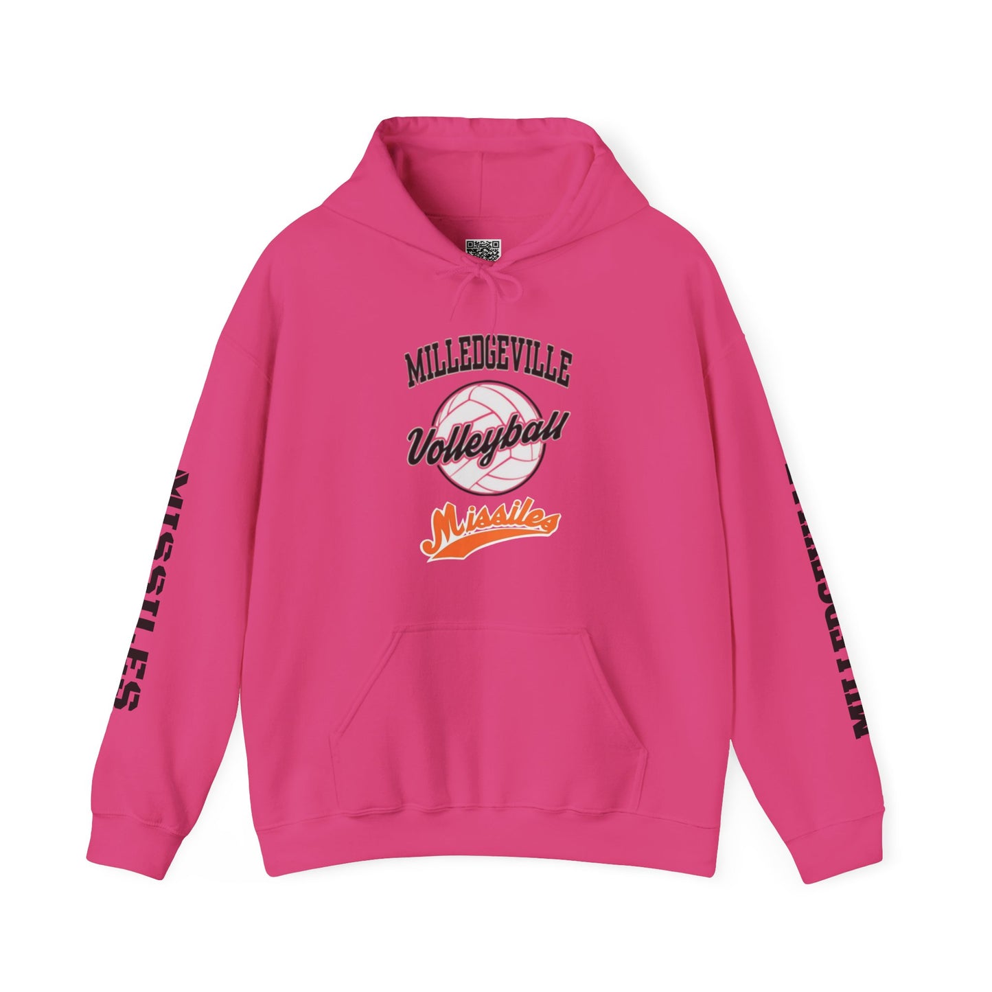 Missiles Volleyball 02 Unisex Heavy Blend™ Hooded Sweatshirt