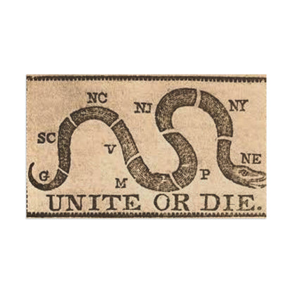 We The People Flag - Unite or Die