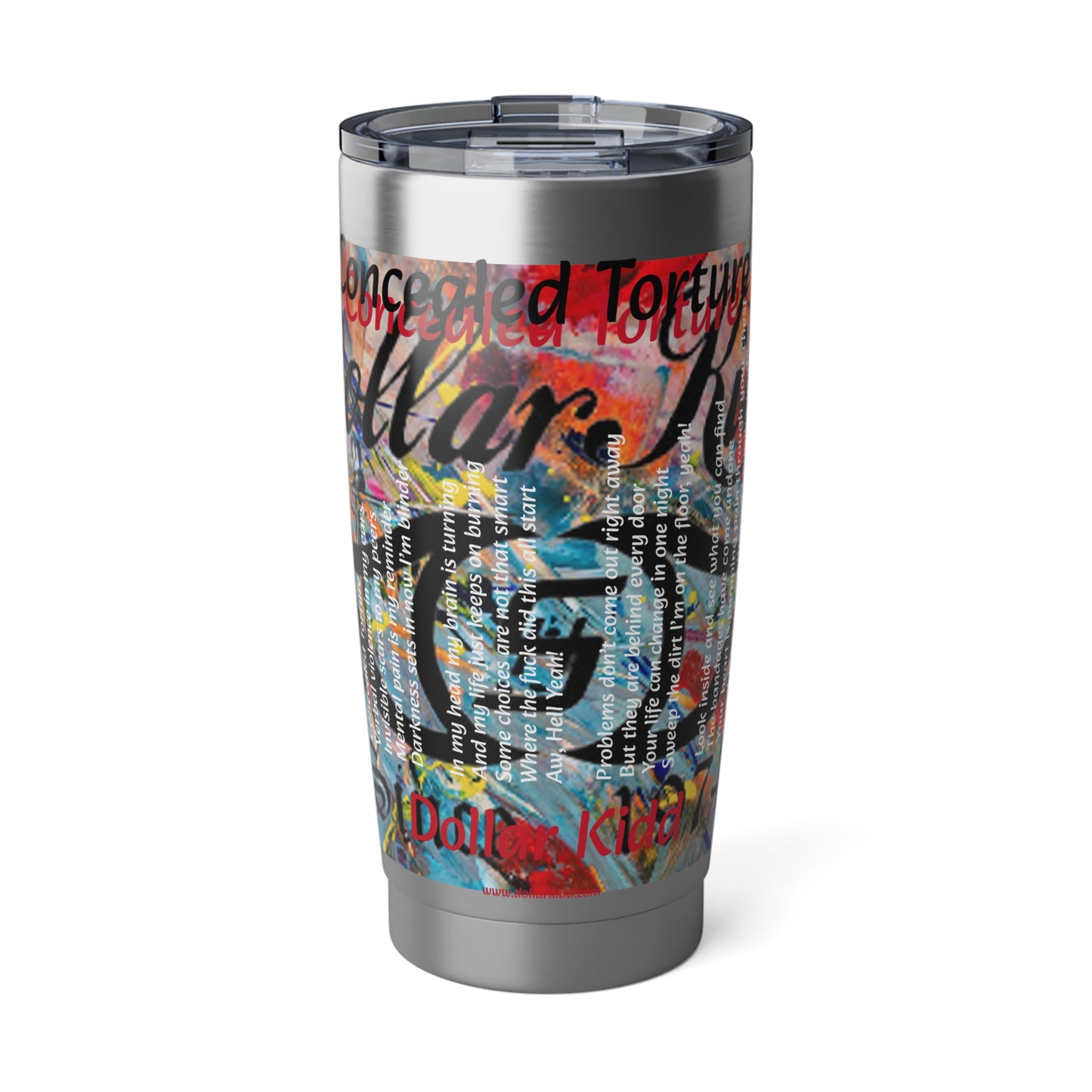 Dollar Kidd - Concealed Torture Vagabond 20oz Tumbler