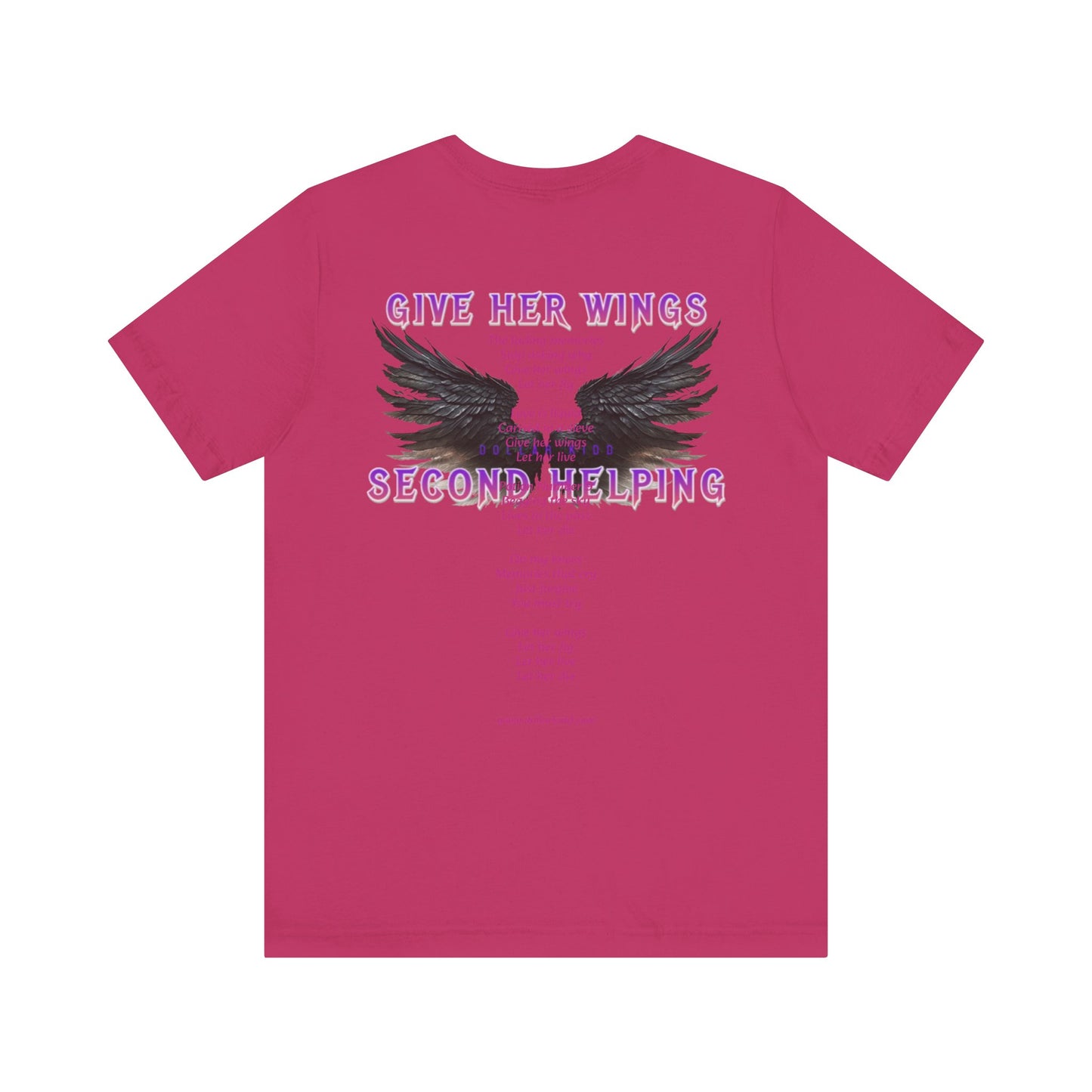 DK - SH - Give Her Wings Unisex Jersey Short Sleeve Tee