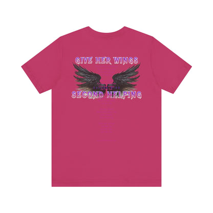 DK - SH - Give Her Wings Unisex Jersey Short Sleeve Tee