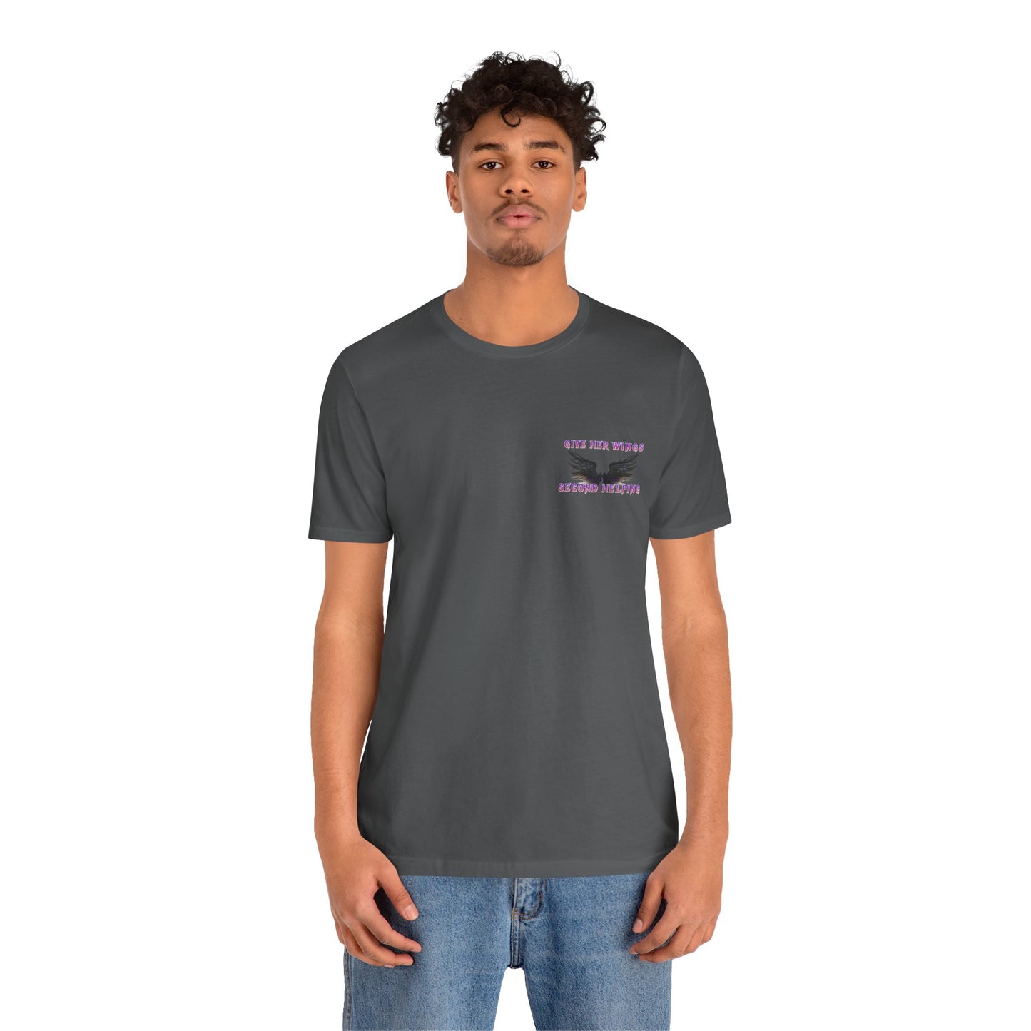 DK - SH - Give Her Wings Unisex Jersey Short Sleeve Tee