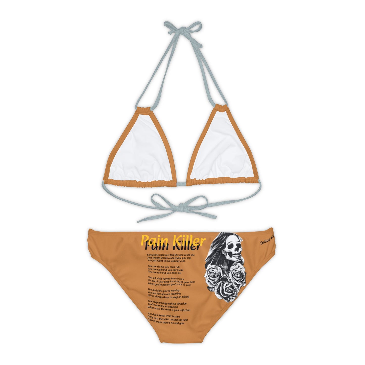 Dollar Kidd - Pain Killer Strappy Bikini Set (AOP)